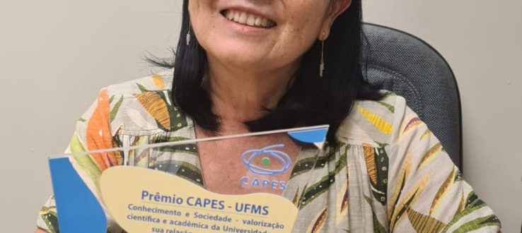 Profª Priscila Aiko Hiane recebe prêmio CAPES – UFMS